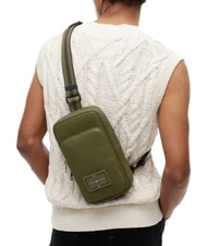 TOMMY HILFIGER TH FOUNDATION Ein-Schulter-Rucksack Olivenholz - PC-Rucks&auml;cke - 2