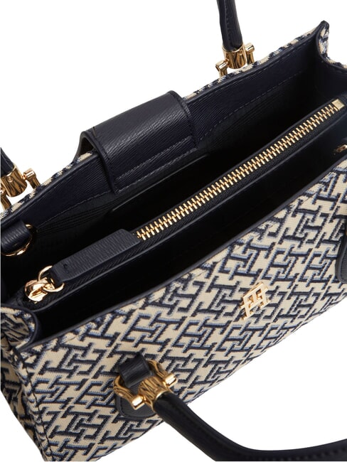 TH GRACE Handtasche mit Schulterriemen blau mono - Damentaschen