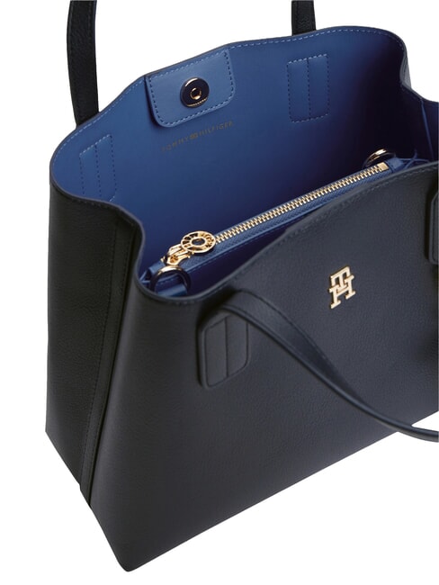 TH ICON Handtasche mit Schulterriemen Raum blau - Damentaschen
