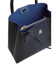 TOMMY HILFIGER TH ICON Handtasche mit Schulterriemen Raum blau - Damentaschen - 4
