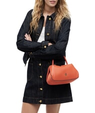 TOMMY HILFIGER TH LOGOTAPE Handtasche mit Schulterriemen rustikaler Lehm - Damentaschen - 2