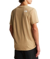 THE NORTH FACE EVOLUTION HALF Kurzarm-T-Shirt aus reiner Baumwolle Khaki-Stein - Herren-T-Shirts - 2