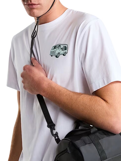 VAN LIFE Kurzarm-T-Shirt, 100 % Baumwolle tnf wei&szlig; - Herren-T-Shirts