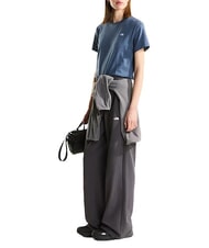 THE NORTH FACE ESSENTIAL SIMPLE Kurzarm-T-Shirt, 100 % Baumwolle Granitgrau - Herren-T-Shirts - 3