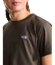 THE NORTH FACE ESSENTIAL SIMPLE Kurzarm-T-Shirt, 100 % Baumwolle neues Taupegr&uuml;n - Herren-T-Shirts - 5