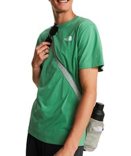 THE NORTH FACE EVOLUTION BOX Kurzarm-T-Shirt, 100 % Baumwolle ged&auml;mpfte Algen - Herren-T-Shirts - 6