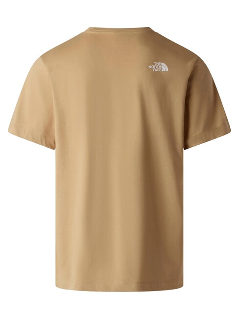 EVOLUTION HALF Kurzarm-T-Shirt aus reiner Baumwolle Khaki-Stein - Herren-T-Shirts