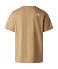 THE NORTH FACE EVOLUTION HALF Kurzarm-T-Shirt aus reiner Baumwolle Khaki-Stein - Herren-T-Shirts - 7