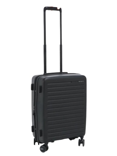RESTACKD Trolley, erweiterbares Handgep&auml;ck SCHWARZ - Handgep&auml;ck
