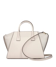 MICHAEL KORS AVRIL Handtasche mit Schulterriemen aus Leder Hellcreme - Damentaschen - 4