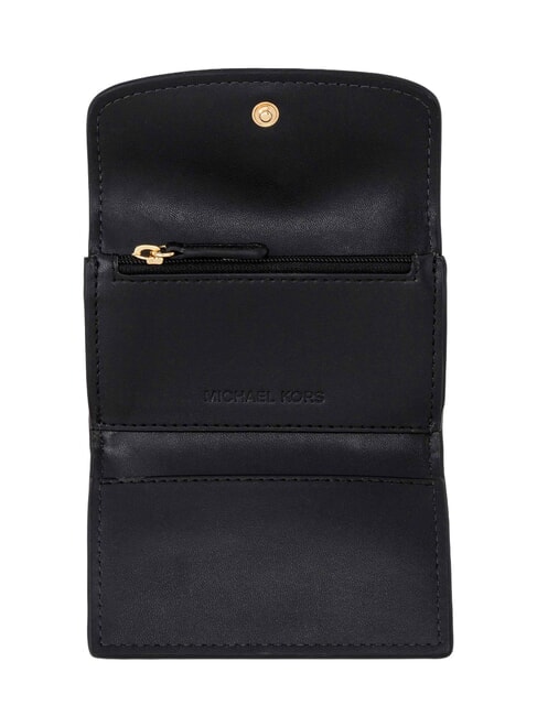 LYRA Ledergeldb&ouml;rse Schwarz - Brieftaschen Damen