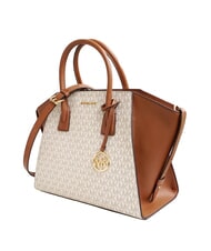 MICHAEL KORS LOGO Handtasche mit Schulterriemen Vanille - Damentaschen - 3