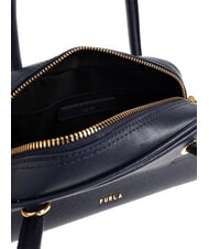 FURLA POPPY Mini-Handtasche mit Schulterriemen Tintenblau - Damentaschen - 4