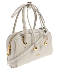 FURLA POPPY Mini-Handtasche mit Schulterriemen Steingrau - Damentaschen - 4