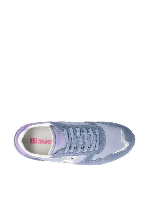 MELROSE Turnschuhe Jeans/Lila - Damenschuhe