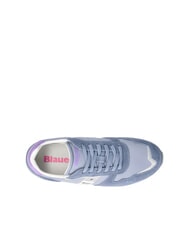 BLAUER MELROSE Turnschuhe Jeans/Lila - Damenschuhe - 4