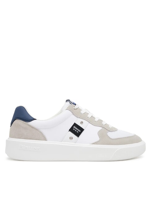 BUCK Turnschuhe wei&szlig;/marineblau - Herrenschuhe