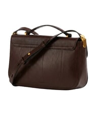 THE BRIDGE MIA Schultertasche, Leder Mokka mit Gold - Damentaschen - 3