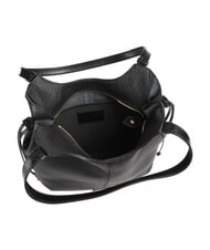 THE BRIDGE MARTINA Schultertasche, Leder Schwarzes Gold - Damentaschen - 5