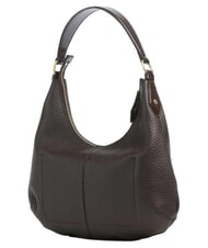 THE BRIDGE MARTINA Schultertasche, Leder Mokka mit Gold - Damentaschen - 3