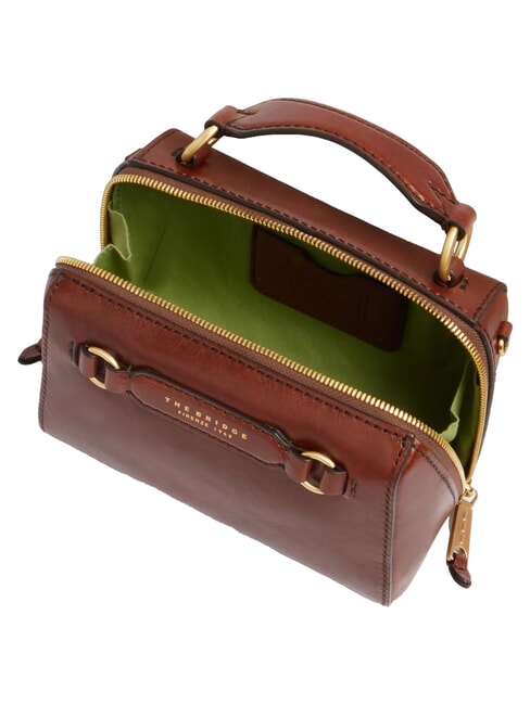 LAURA Mini-Handtasche mit Schulterriemen BRAUN - Damentaschen
