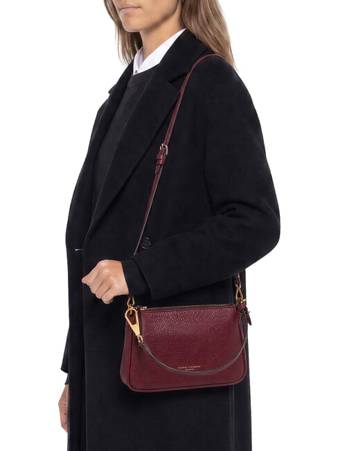 BROOKE Schultertasche mit Schultergurt antiker Rubin - Damentaschen