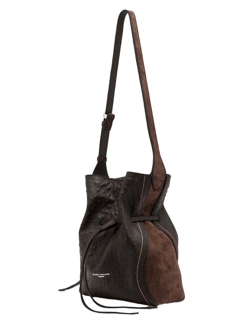SIENNA Schultertasche aus Leder ausgedr&uuml;ckt - Damentaschen