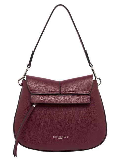 HELENA ROUND Schultertasche mit Schultergurt antiker Rubin - Damentaschen