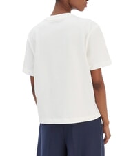 TOMMY HILFIGER TJ Signature Baumwoll-T-Shirt Ecru - T-Shirts und Tops f&uuml;r Damen - 2
