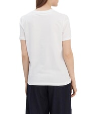 TOMMY HILFIGER TH 1985 Baumwoll-T-Shirt optisch wei&szlig; - T-Shirts und Tops f&uuml;r Damen - 2
