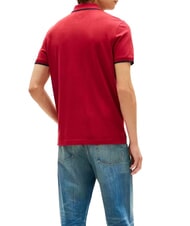 TOMMY HILFIGER TH Poloshirt aus regenerierter Baumwolle Regattarot - Herren-Polo-Shirts/Herren-Polo-Shirt/Herrenpoloshirt/Herrenpoloshirts - 2