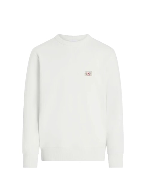 CKJ Rundhals-Sweatshirt strahlend wei&szlig; - Sweatshirts Herren