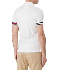 TOMMY HILFIGER TH Poloshirt aus Baumwolle Wei&szlig; - Herren-Polo-Shirts/Herren-Polo-Shirt/Herrenpoloshirt/Herrenpoloshirts - 2