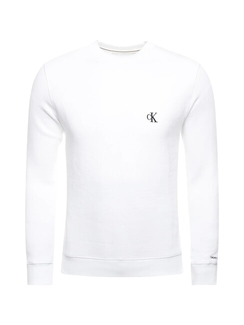 CKJ Rundhals-Sweatshirt strahlend wei&szlig; - Sweatshirts Herren