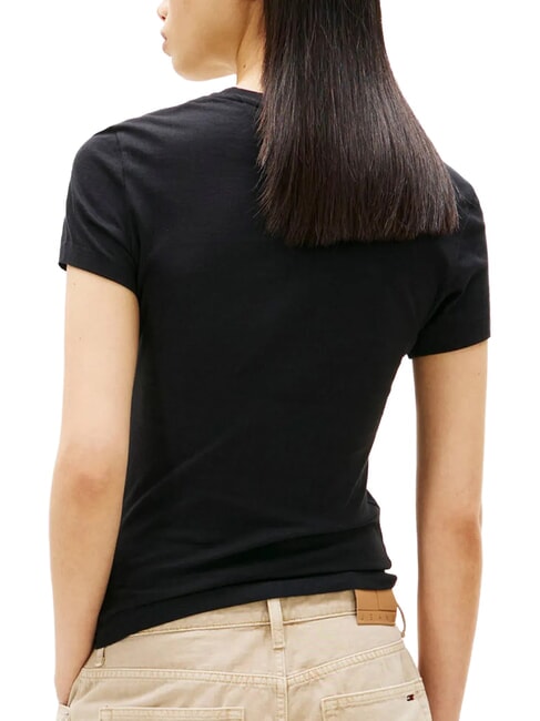 SCRIPT LOGO Kurzarm-T-Shirt Schwarz und Schwarz - T-Shirts und Tops f&uuml;r Damen
