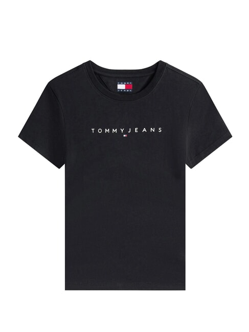 SCRIPT LOGO Kurzarm-T-Shirt Schwarz und Schwarz - T-Shirts und Tops f&uuml;r Damen