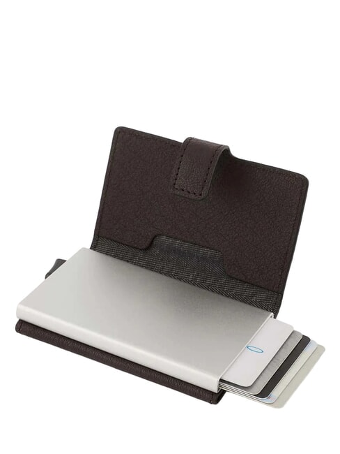 BLACK SQUARE Kartenhalter aus Leder MORO - Brieftaschen Herren