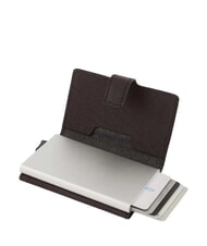 PIQUADRO BLACK SQUARE Kartenhalter aus Leder MORO - Brieftaschen Herren - 2