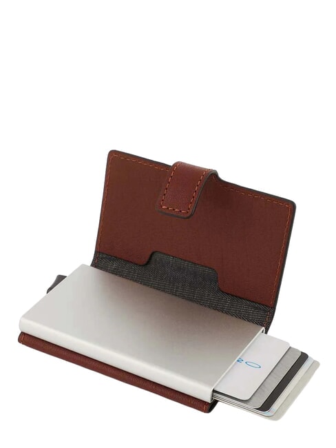 BLACK SQUARE Kartenhalter aus Leder LEDER - Brieftaschen Herren