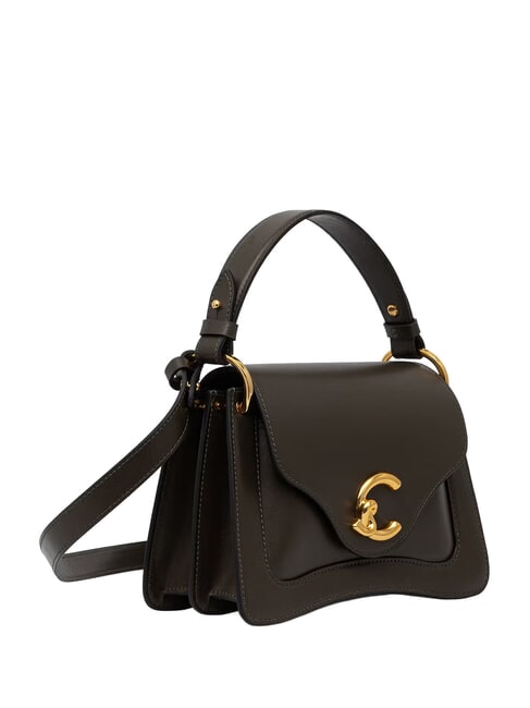 C-ME CALF Handtasche mit Schulterriemen Dreck - Damentaschen