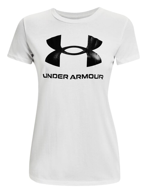 LOGO Kurzarm-T-Shirt Wei&szlig; - T-Shirts und Tops f&uuml;r Damen