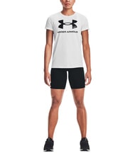 UNDER ARMOUR LOGO Kurzarm-T-Shirt Wei&szlig; - T-Shirts und Tops f&uuml;r Damen - 3