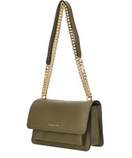 MICHAEL KORS CLAIRE Schultertasche aus Leder, Umh&auml;ngetasche Loden - Damentaschen - 2
