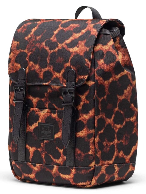 RETREAT Kleiner Rucksack Digi Leopard - Rucks&auml;cke f&uuml;r Schule &amp; Freizeit