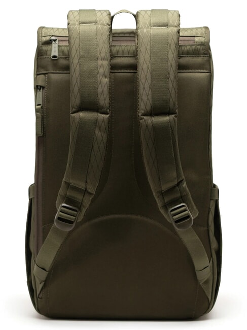 LITTLE AMERICA  Rucksack in Standardgr&ouml;&szlig;e Efeugr&uuml;ner Diamant - Rucks&auml;cke f&uuml;r Schule &amp; Freizeit