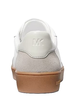 SCOTTY Ledersneakers Aluminium - Damenschuhe