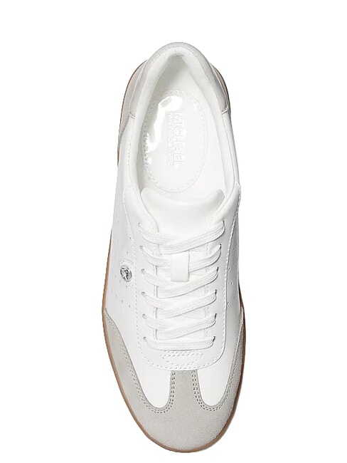SCOTTY Ledersneakers Aluminium - Damenschuhe