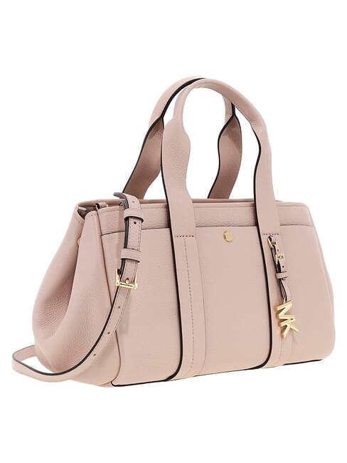 ROMEE Ledertasche mit Schulterriemen Rosa - Damentaschen
