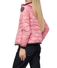 BLAUER CAMELIA Kurze, wattierte Daunenjacke mit Kapuze - Daunenjacken f&uuml;r Damen