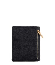 BORBONESE B-CLUB Kompaktes Portemonnaie dunkles Schwarz - Brieftaschen Damen - 3